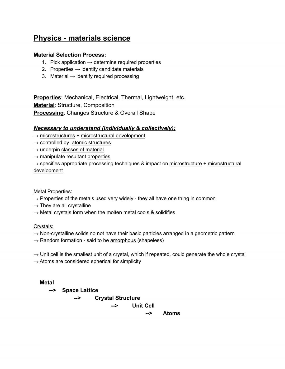 Materials Science - LC Physics HL project - Page 1