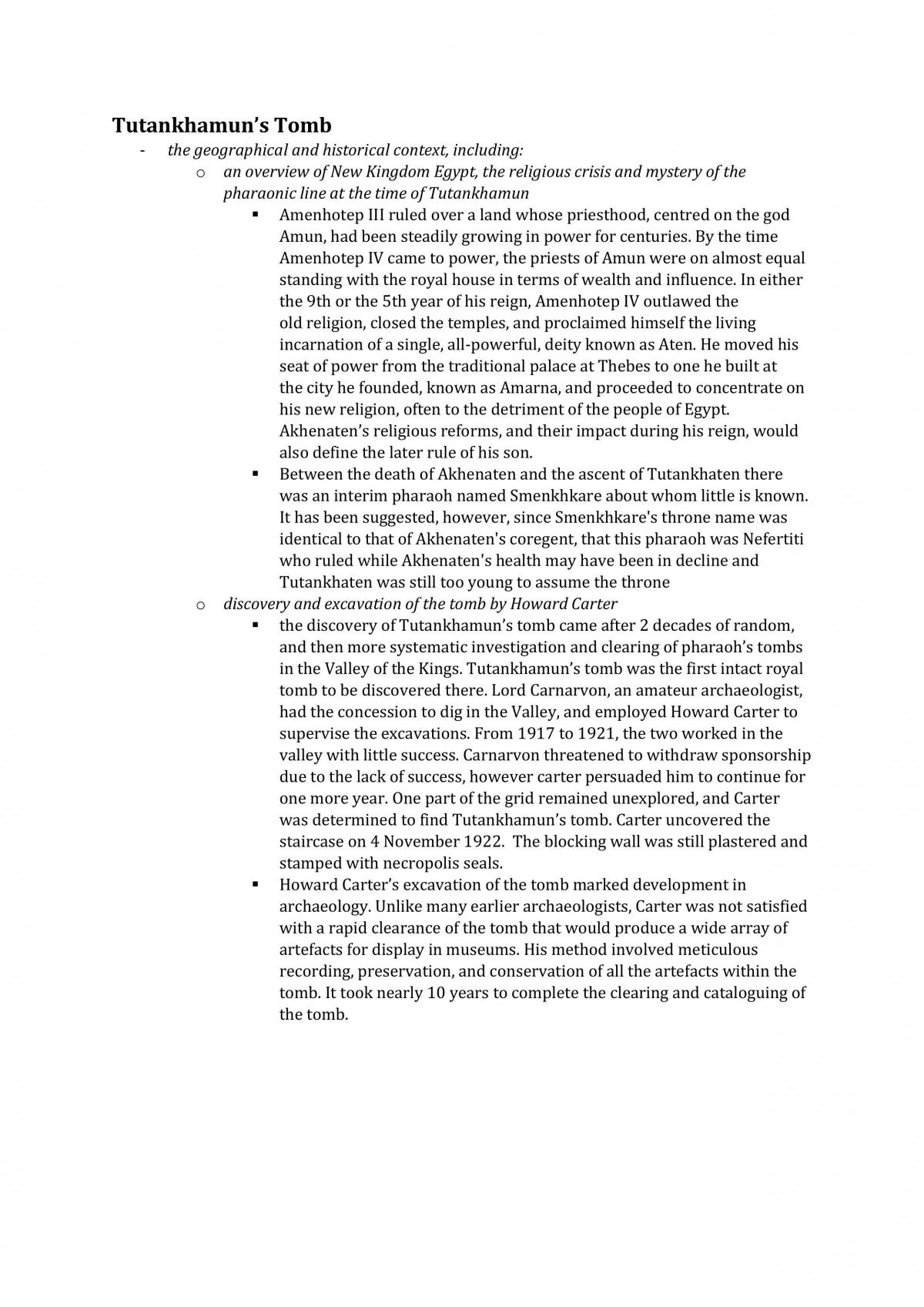 Ancient History Notes - Page 1