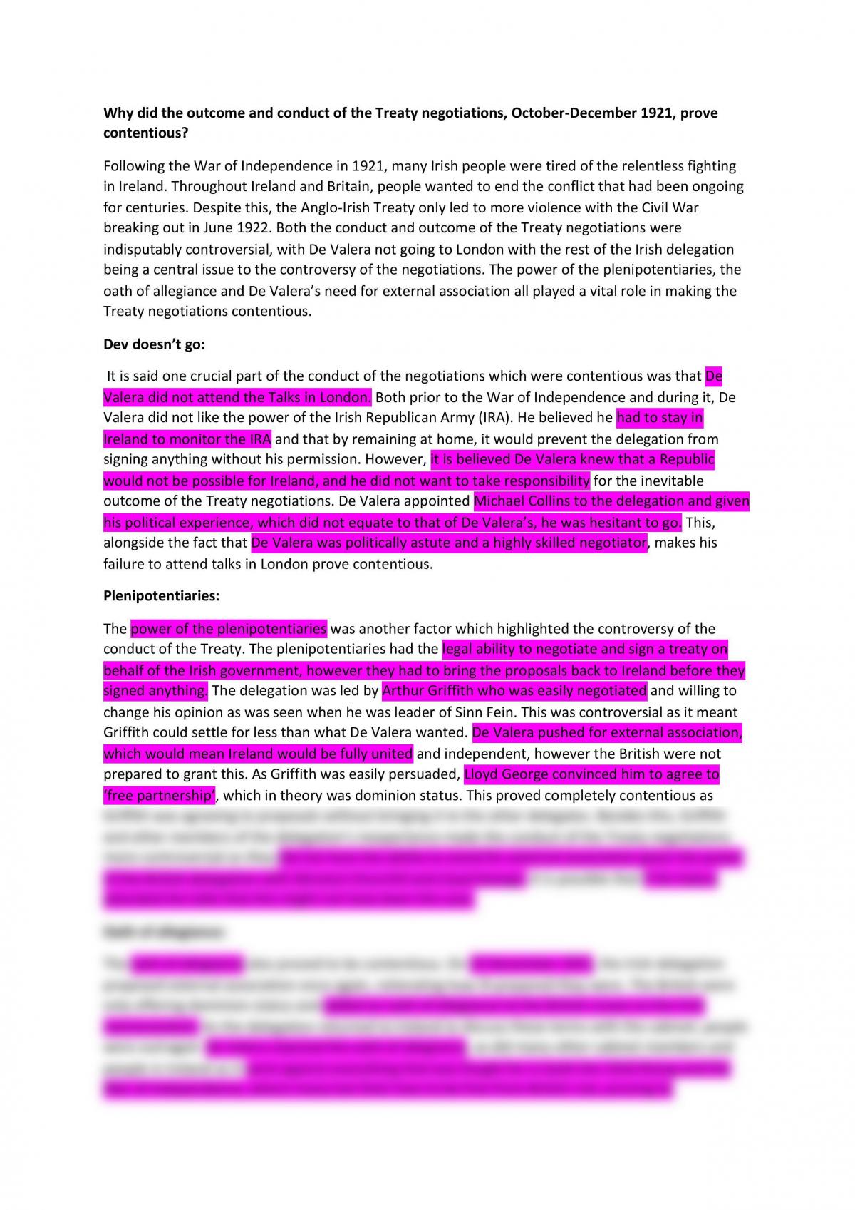 Treaty Negotiations - Page 1