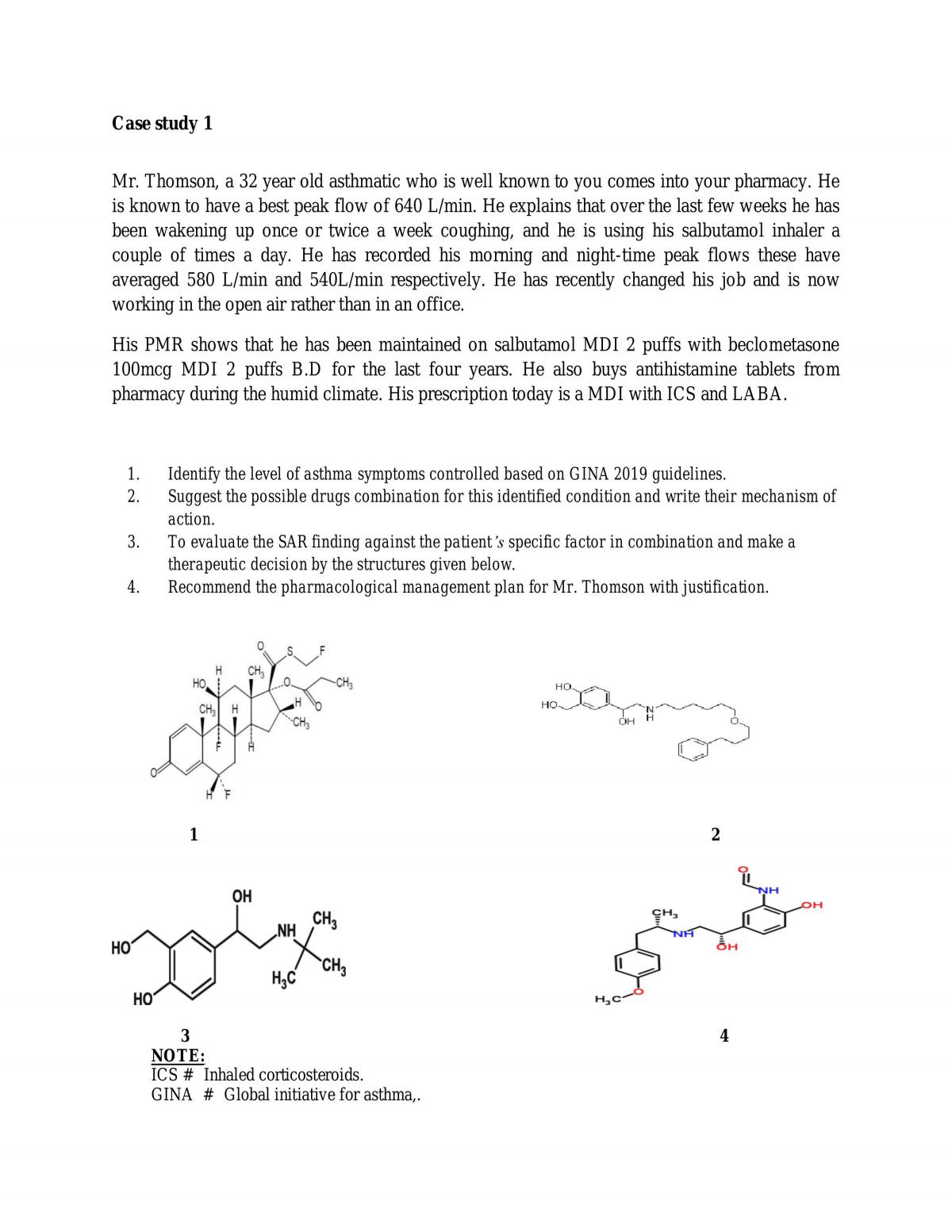 Case study 1.0 - Page 1