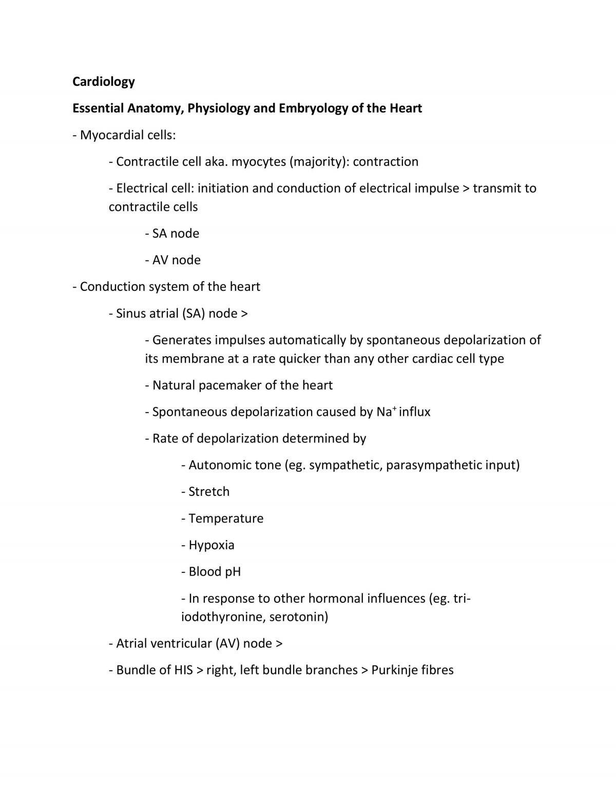 Internal Medicine I Notes - Page 1