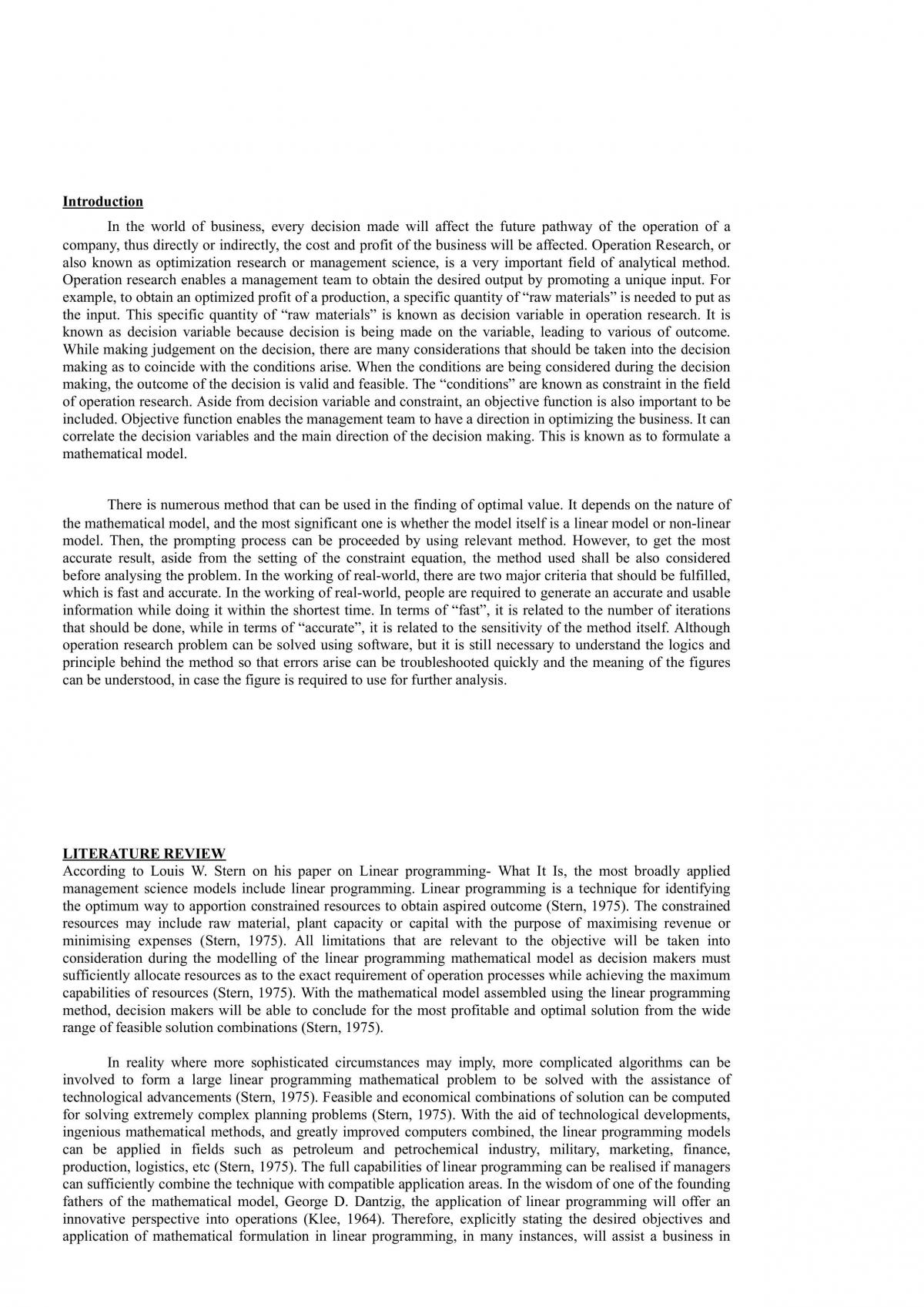 Case Studies on Application of Operational Research in Manufacturing Industries  - Page 1