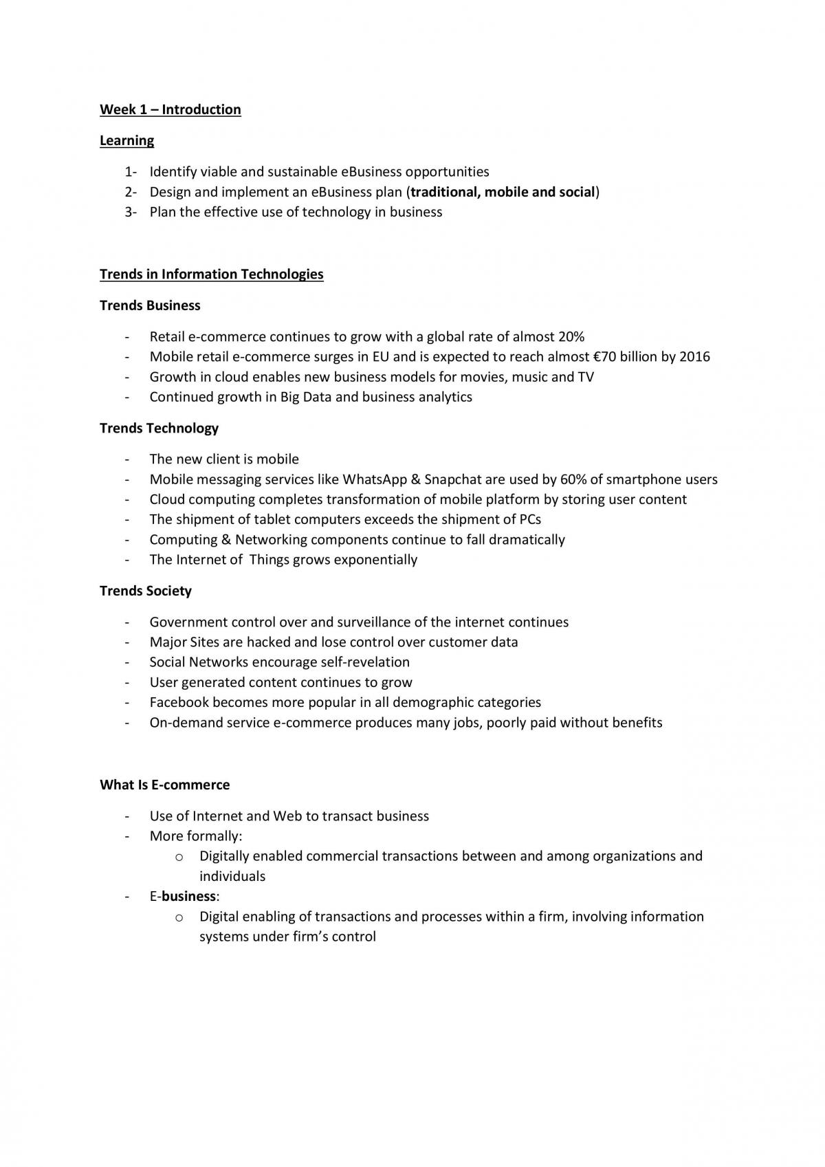 Digital Business Solutions Notes - Page 1