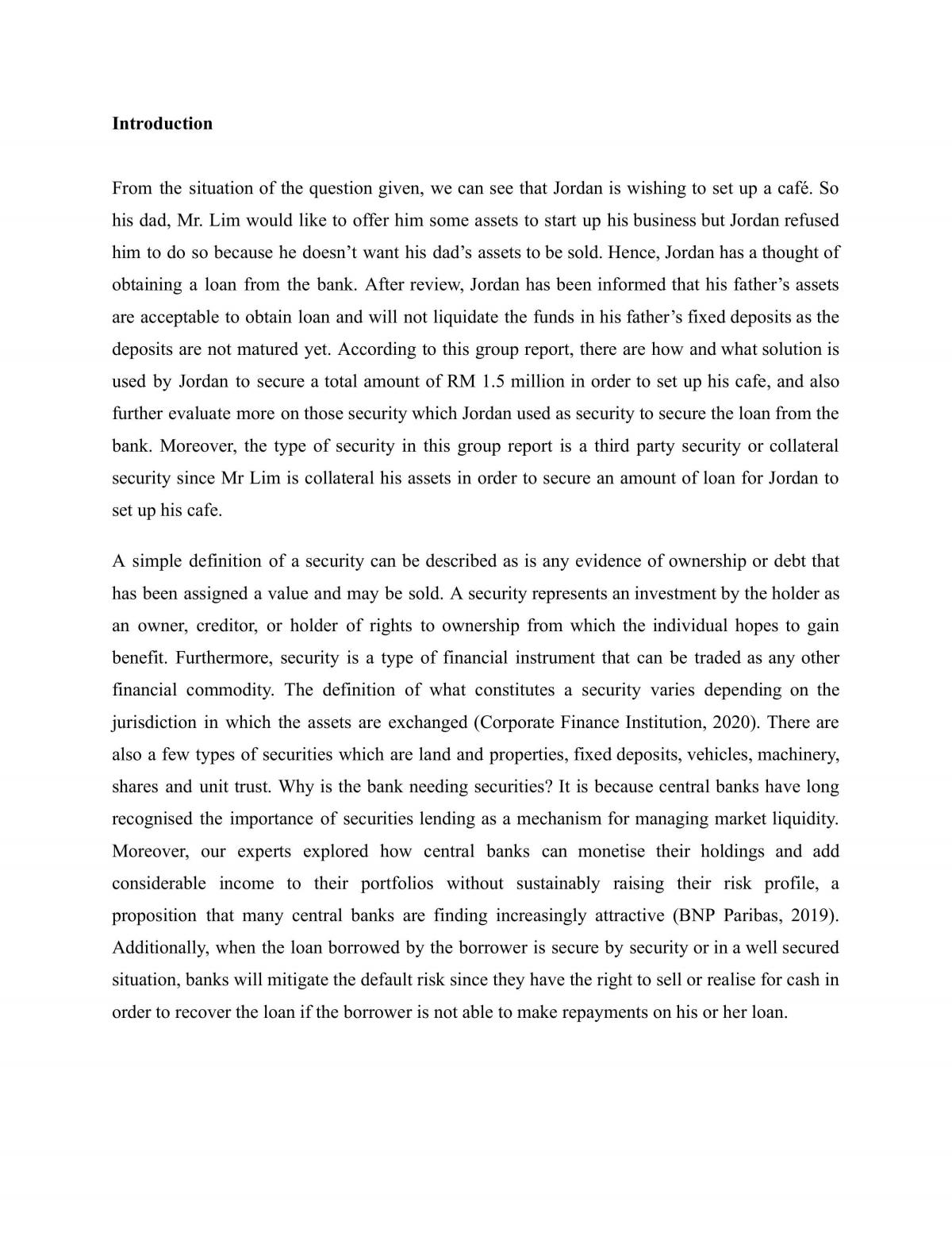 Case Study of Jordan & Mr.Lim - Page 1