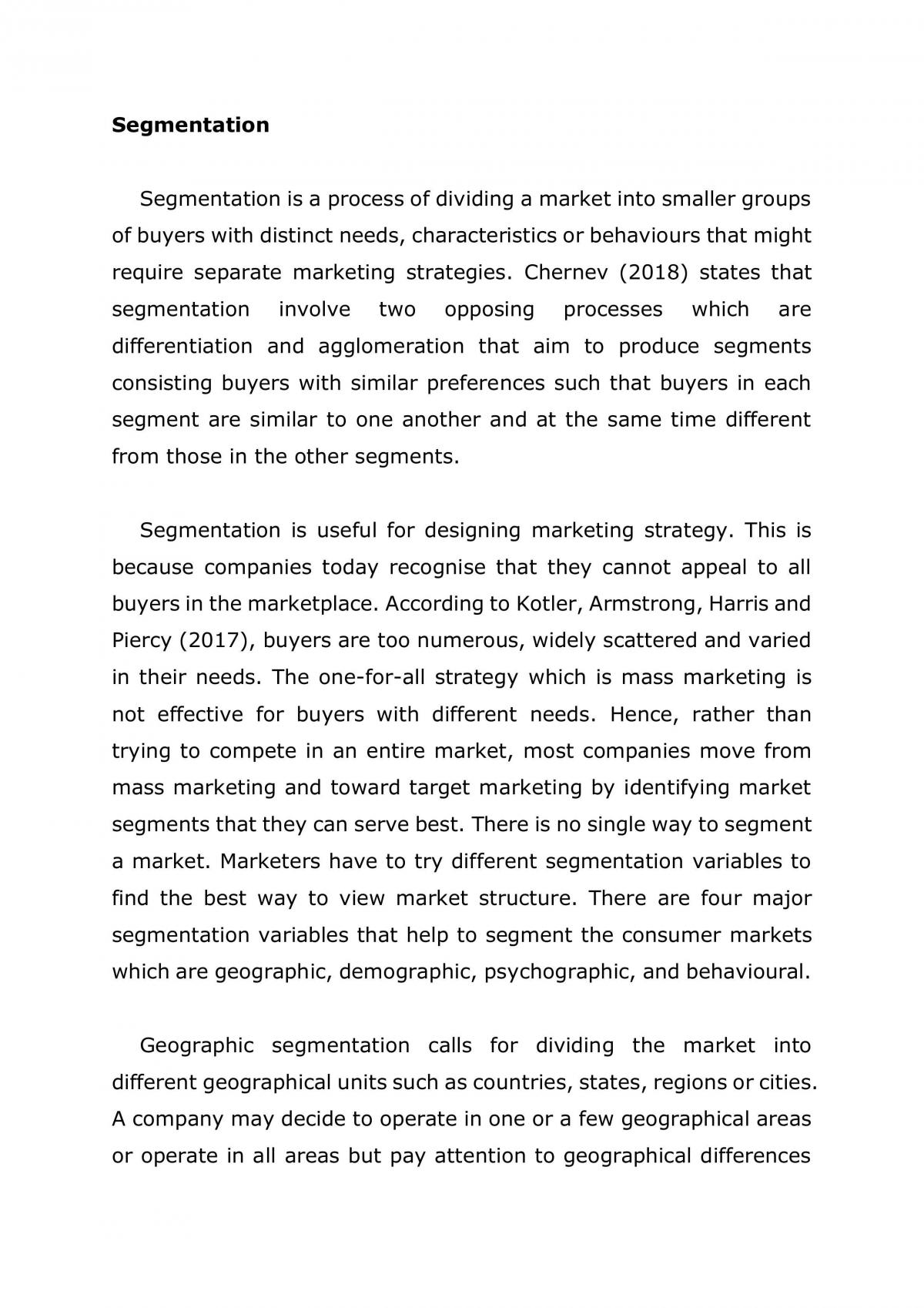 Segmentation - Page 1