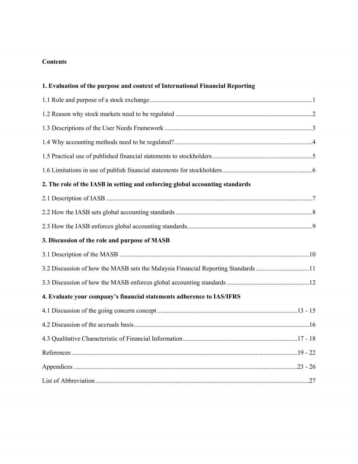 Accounting Theory & Practice - Assignment - Page 1
