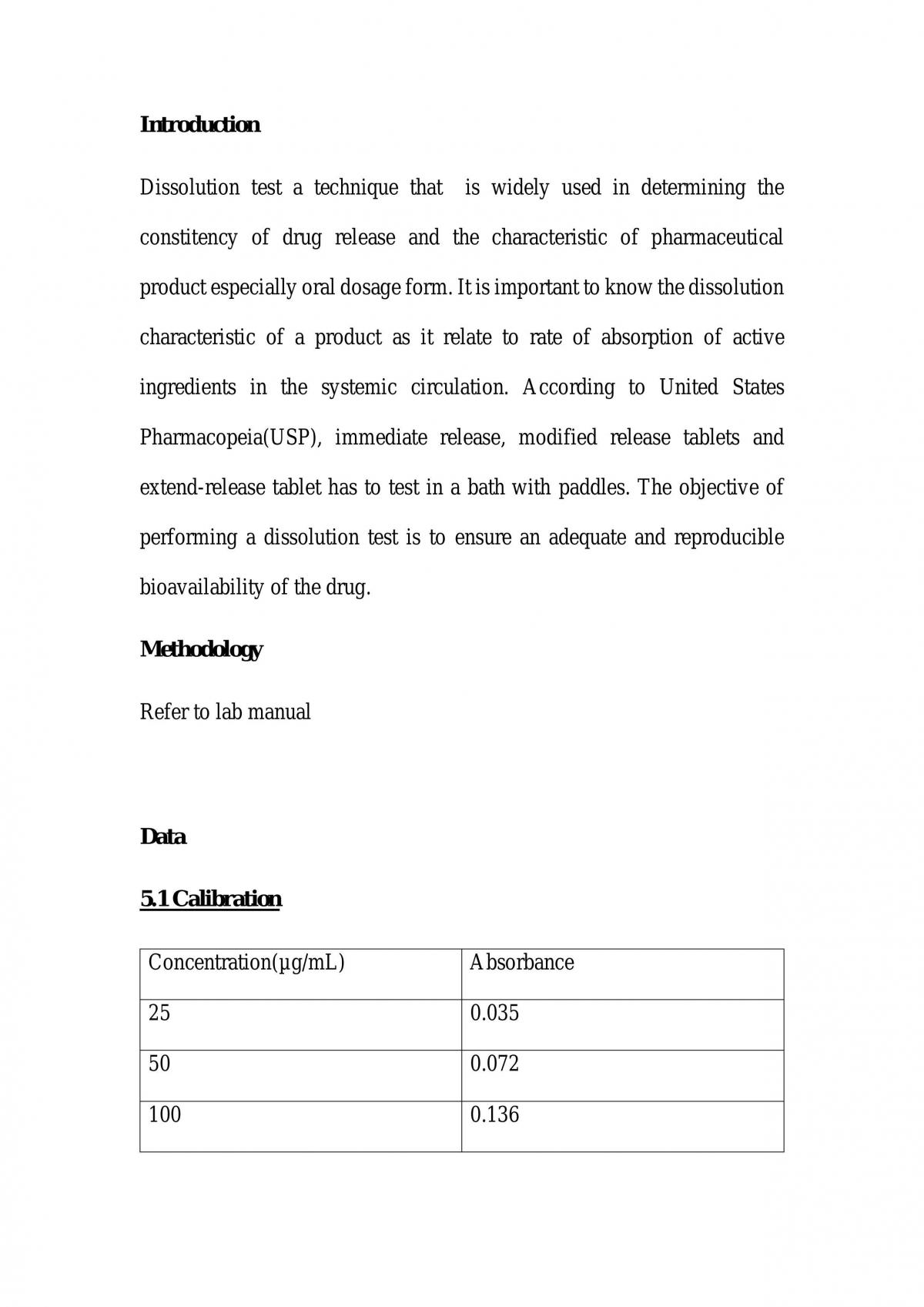 Practical Report - Tableting using Rotary Press - Page 1