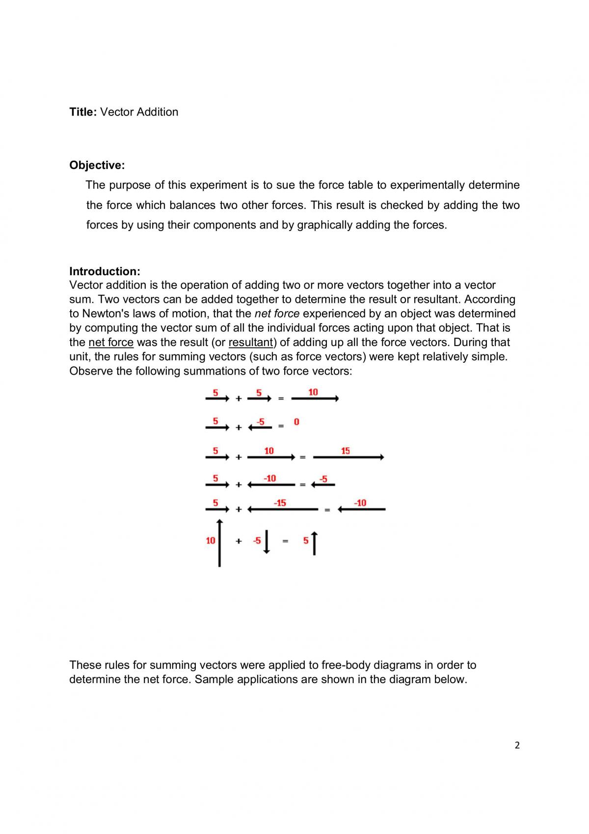 Experiment 2 - Page 1