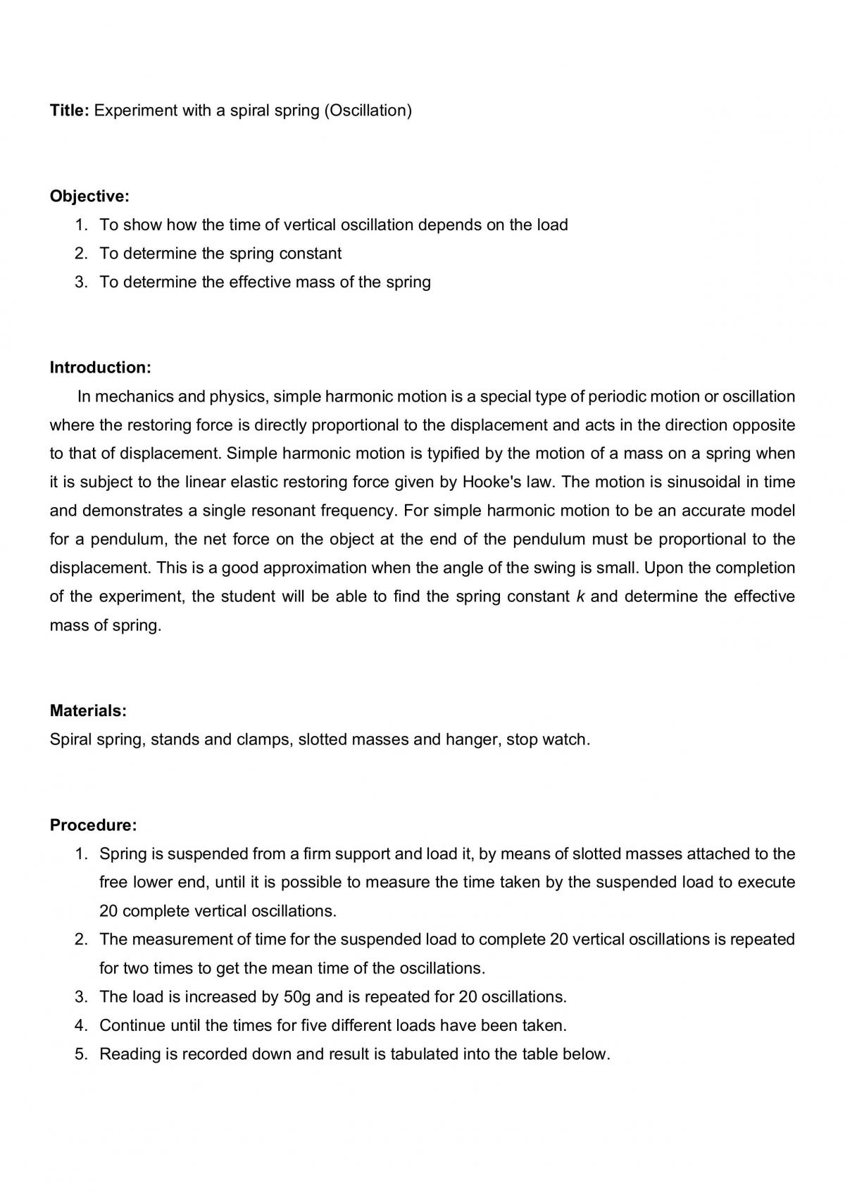 Experiment 4 - Page 1