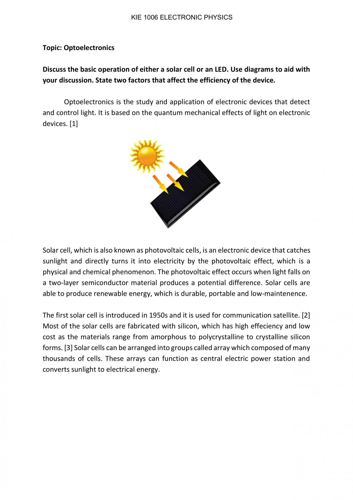 Optoelectronics and MOSFETs - Page 1