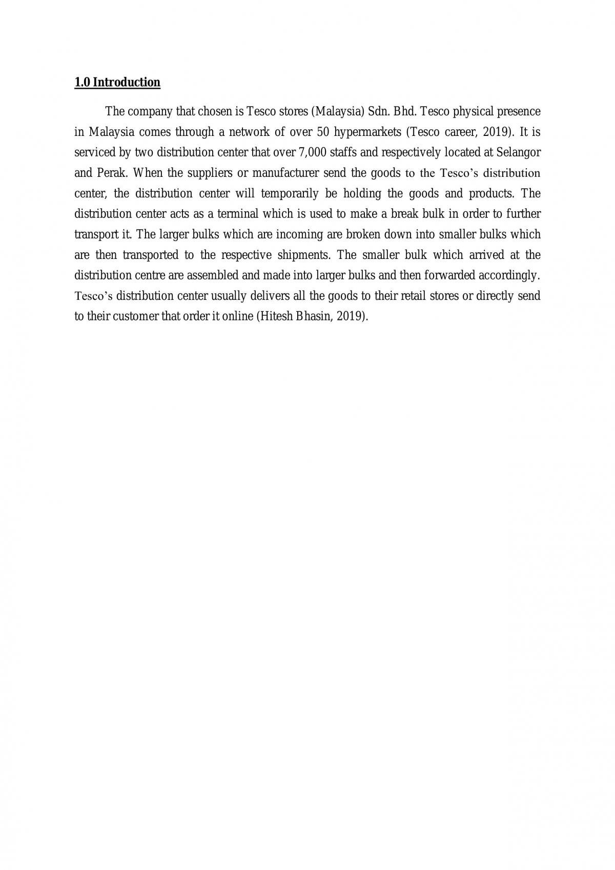 Logistics problem in distribution network - Page 1