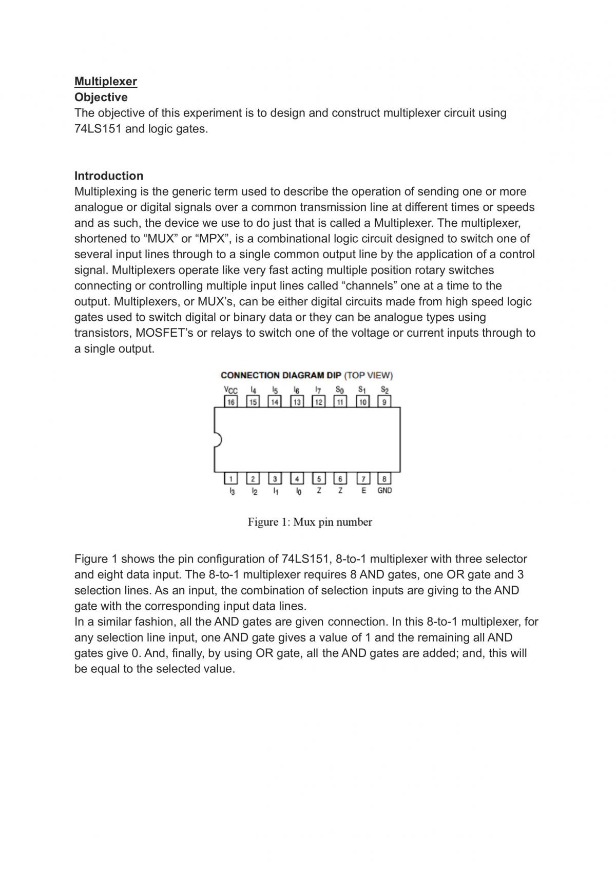 Multiplexer - Page 1
