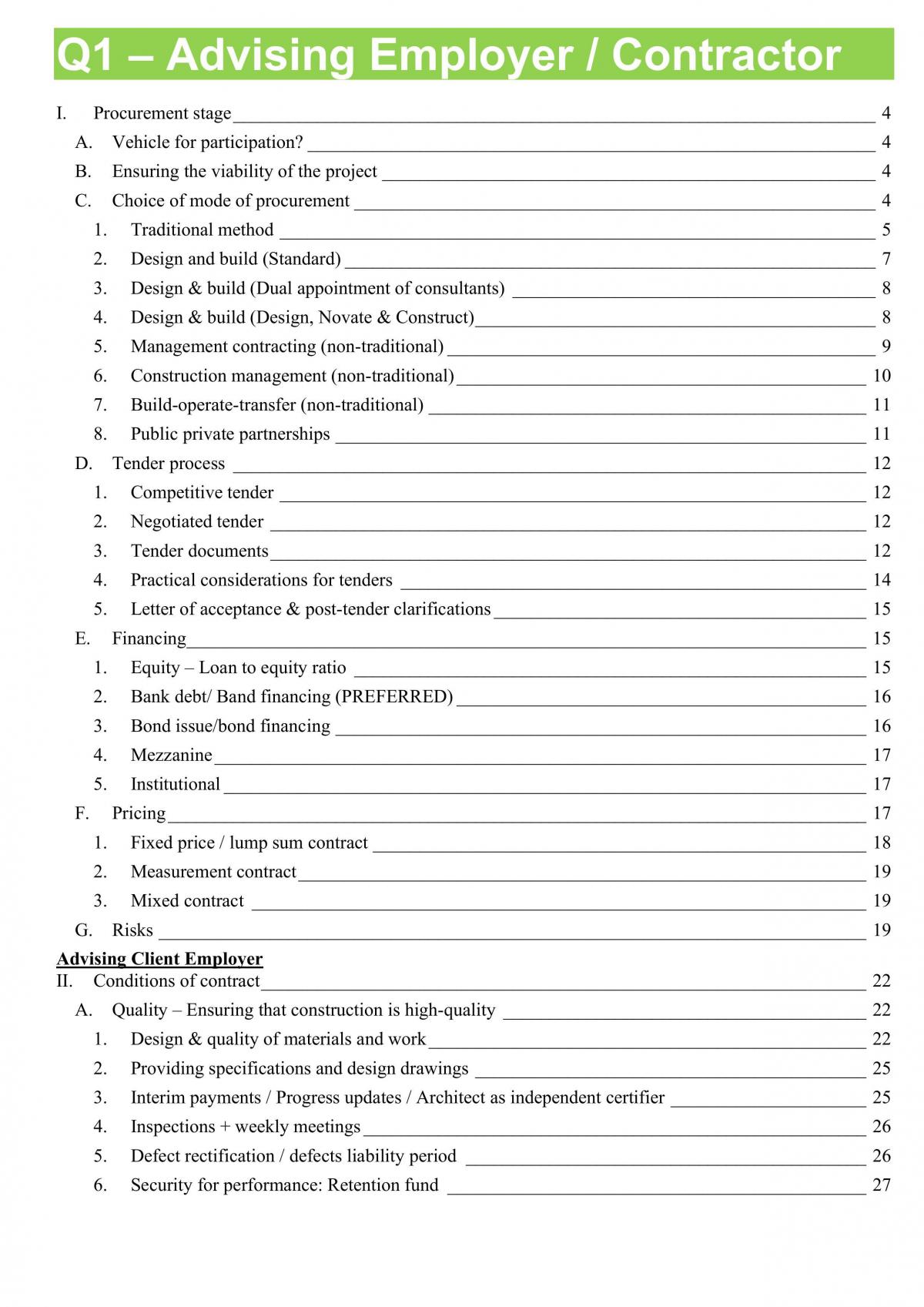 International Projects Law & Practice Notes - Page 1