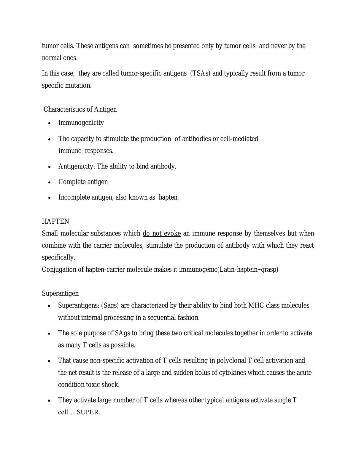 Immunology Notes - Page 2