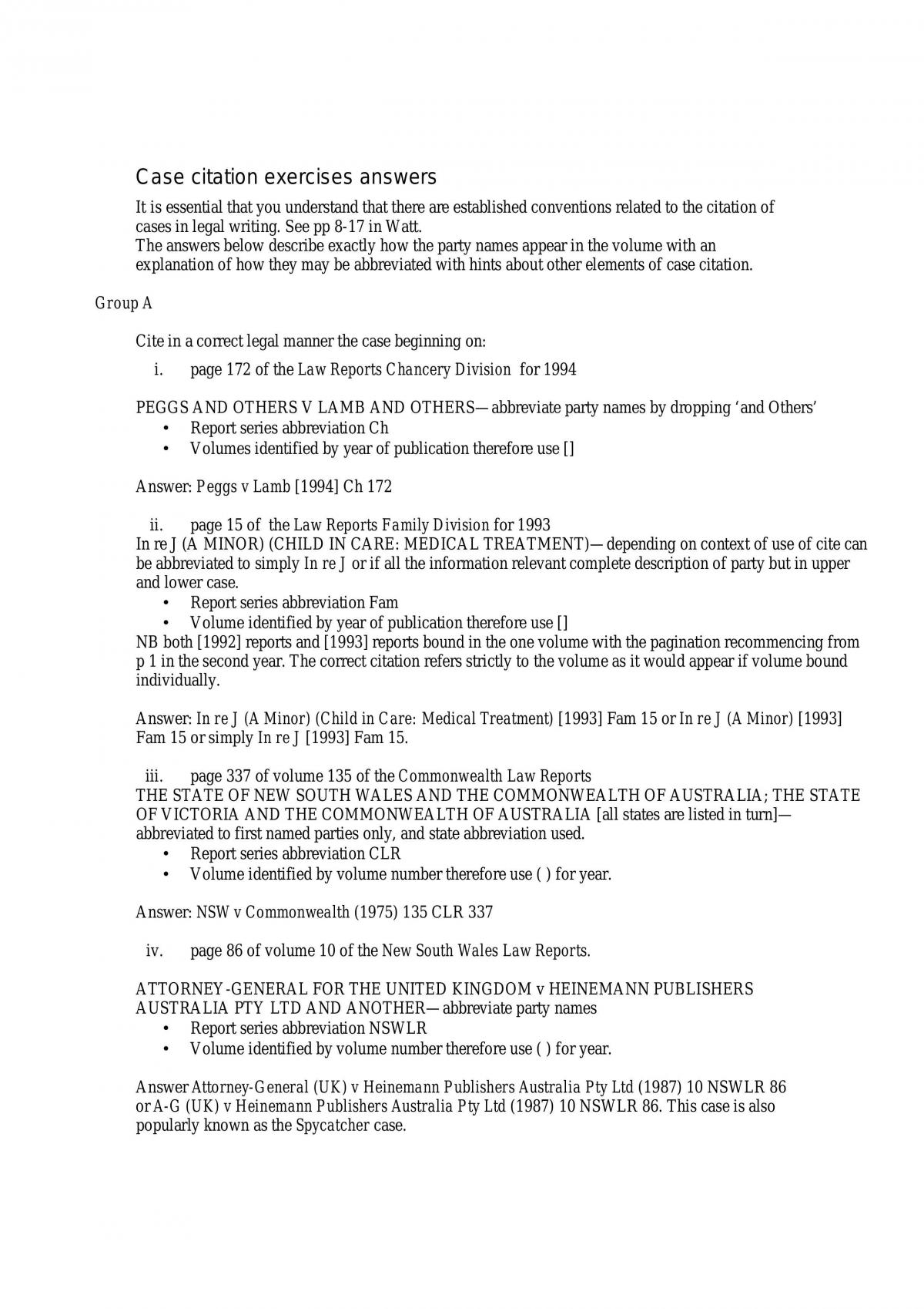 Tutorial Answers - Page 1