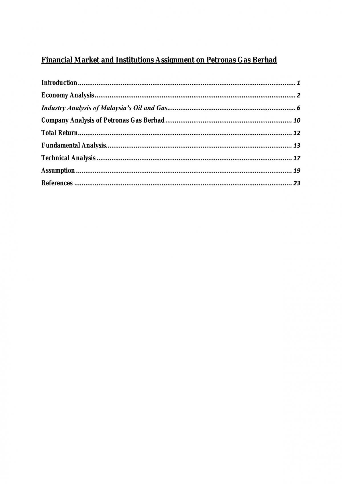 Assignment - Petronas - Page 1