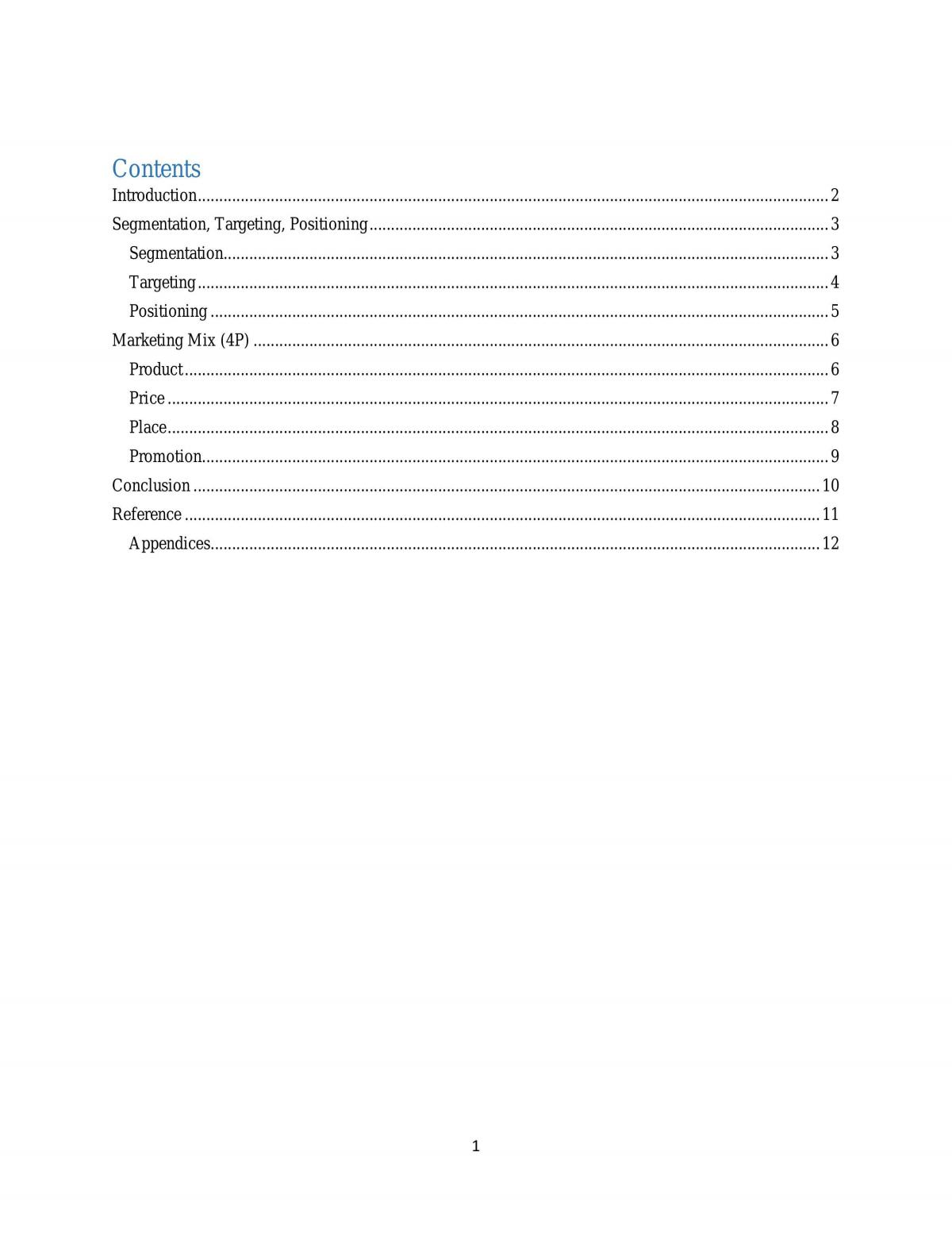 Huawei - Marketing Mix  - Page 1