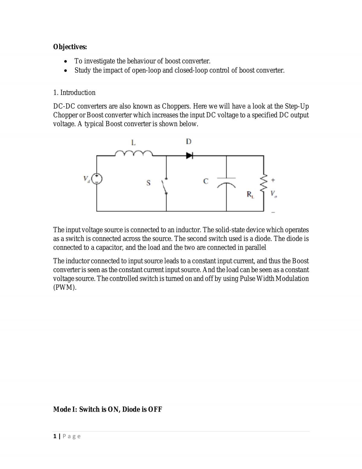 Boost Converter - Page 1