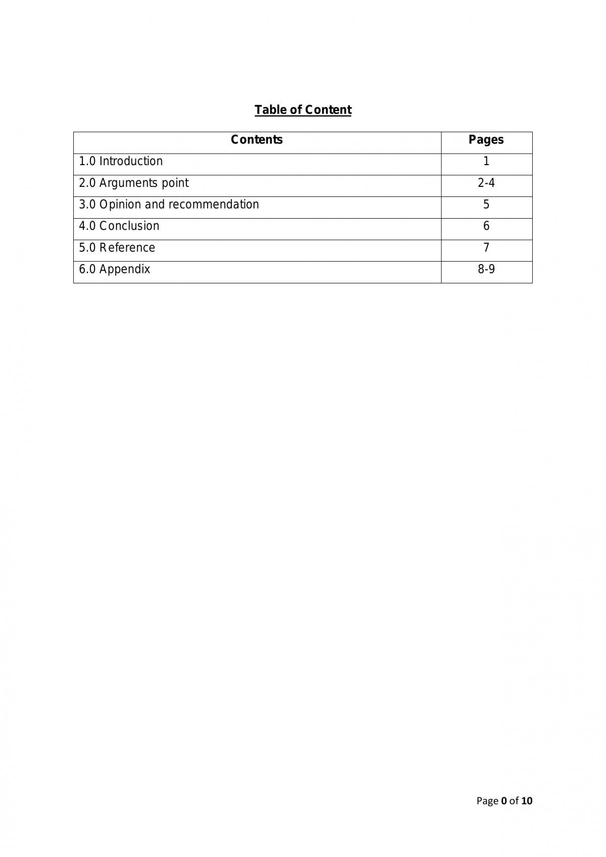 Argumentative Essay  - Page 1