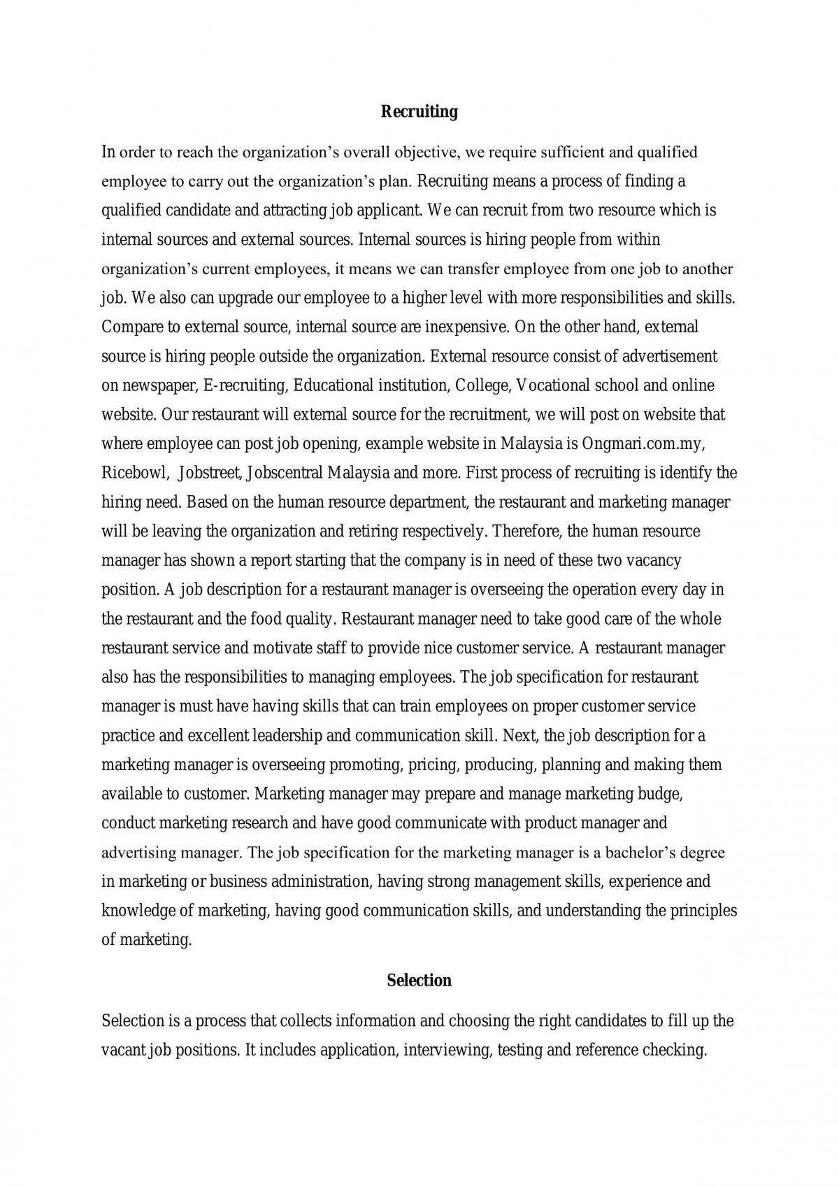 Human Resources  - Page 1