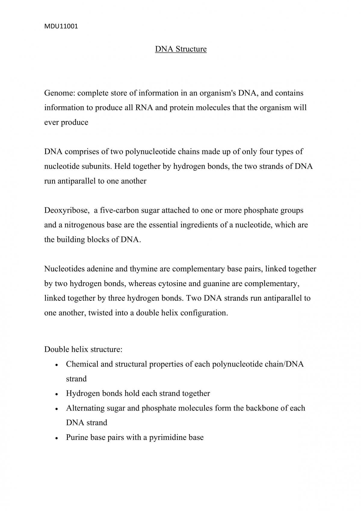MDU11001 Full Notes - Page 1