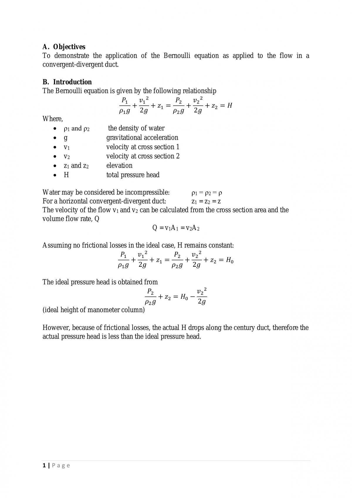 Thermo-Fluids - Page 1