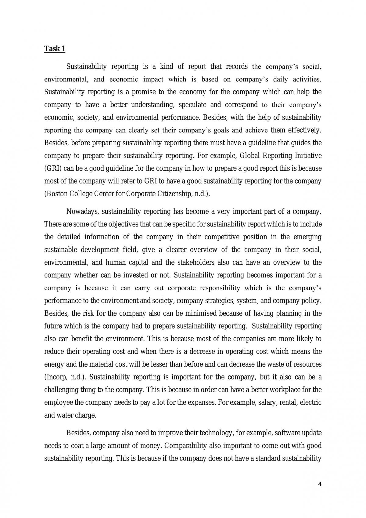Corporate Reporting and Current Issues - Page 1