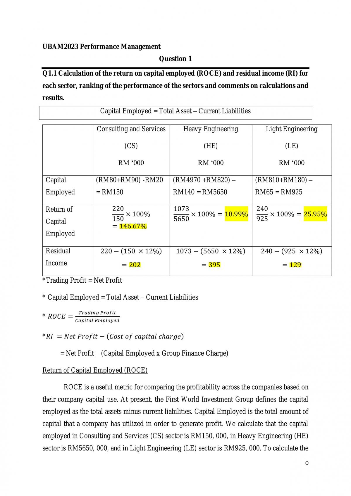 Performance Management - Page 1