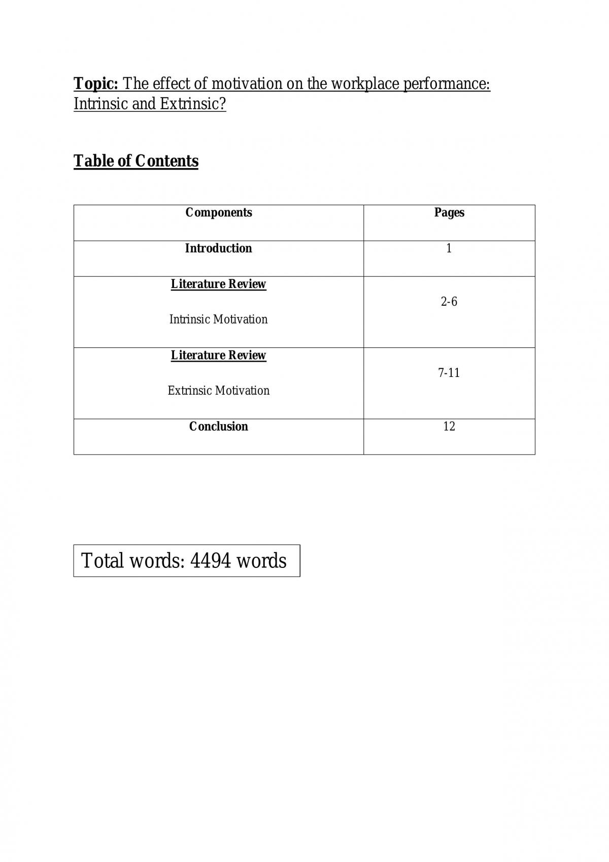 Organisational Behavior assignment - Page 1
