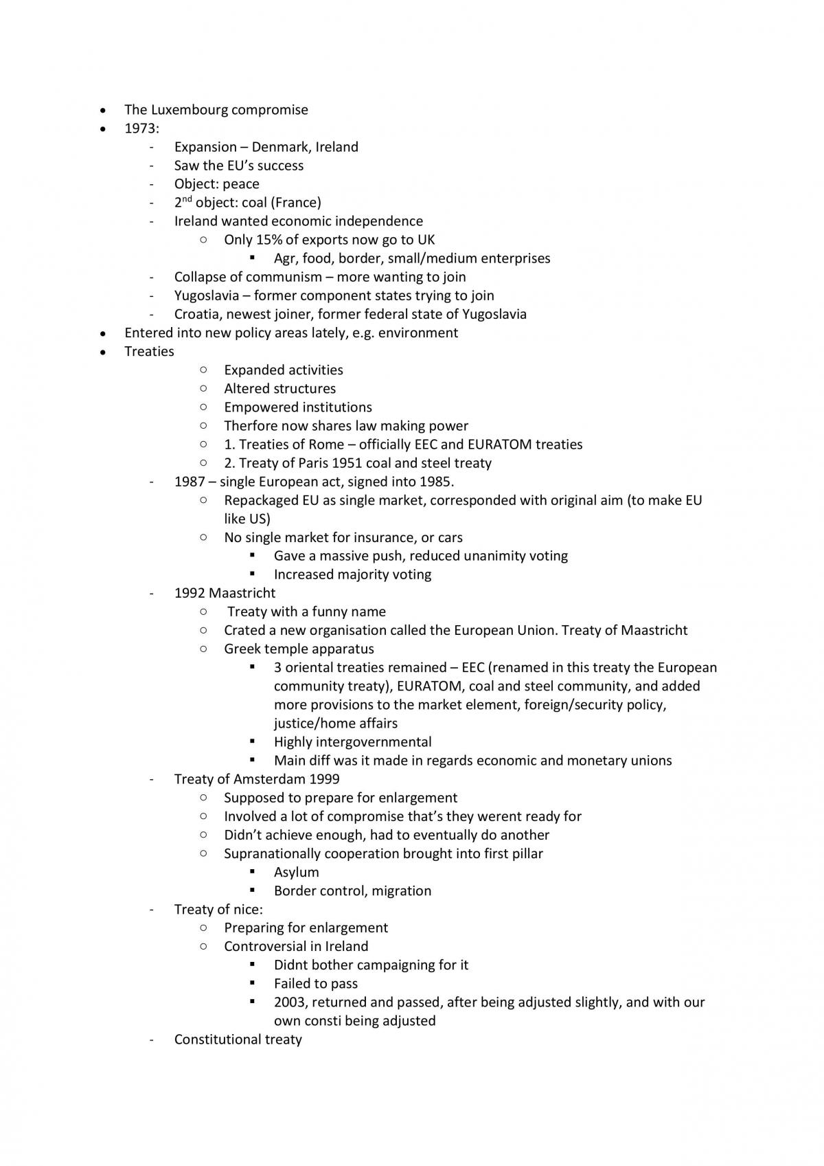 EU Constitutional Law Study Notes - Page 3
