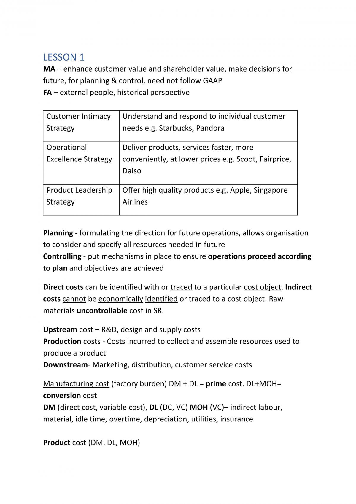 ACC2706 Notes - Page 1