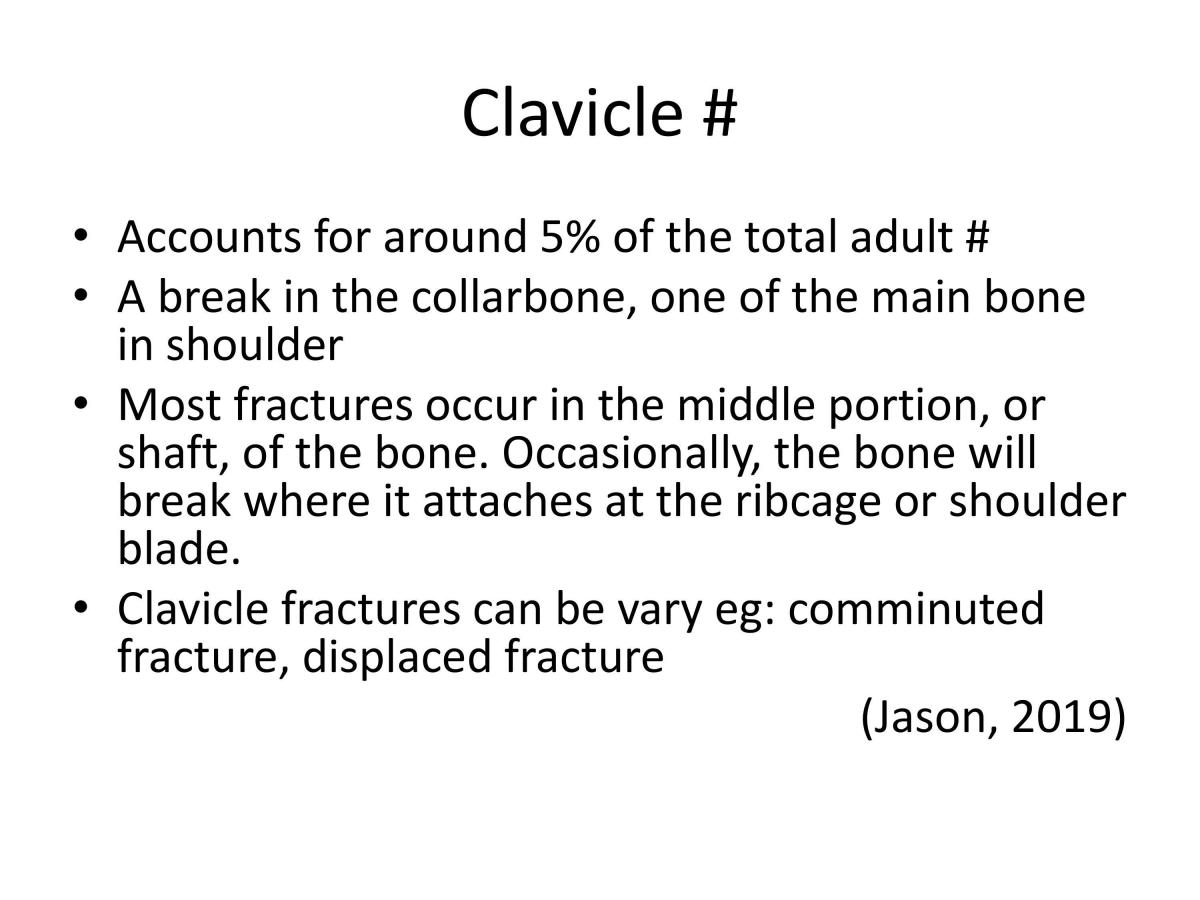 Clavicle Fracture  - Page 1