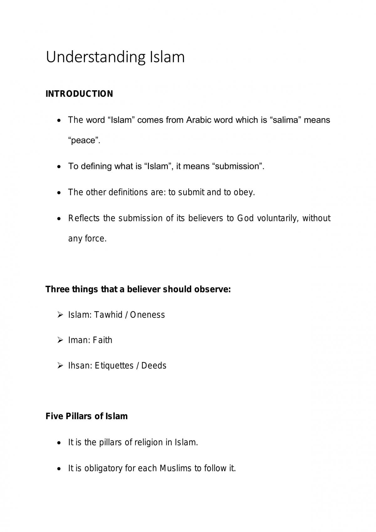 Religions in Malaysia Study Notes - Page 3
