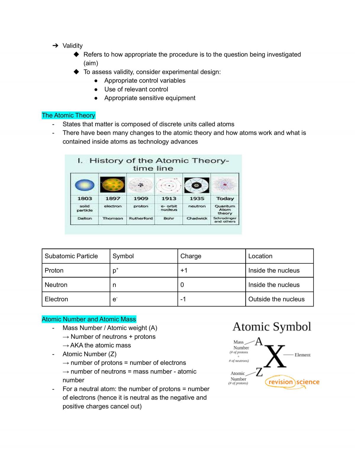 Chemistry Notes Yr 11 - Page 2