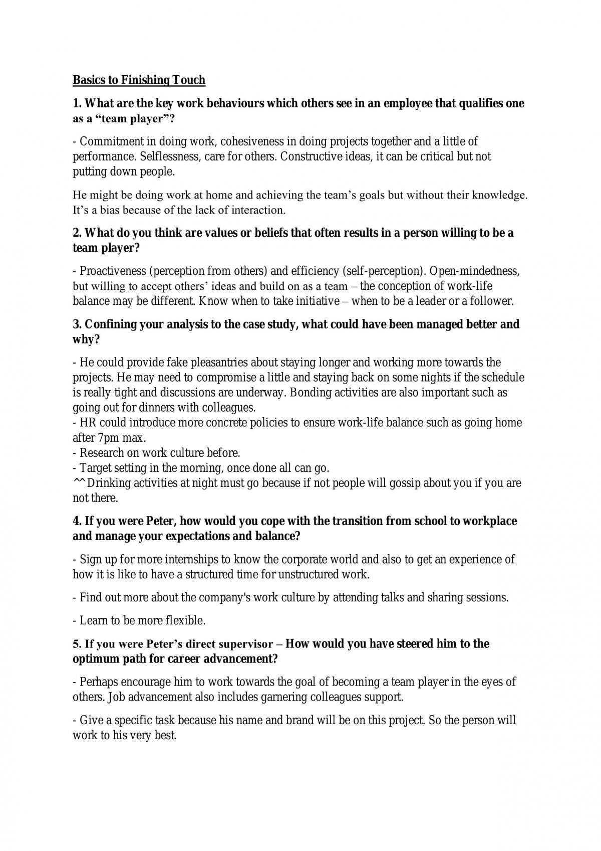 FTW200 Full Notes and Project Prep - Page 1
