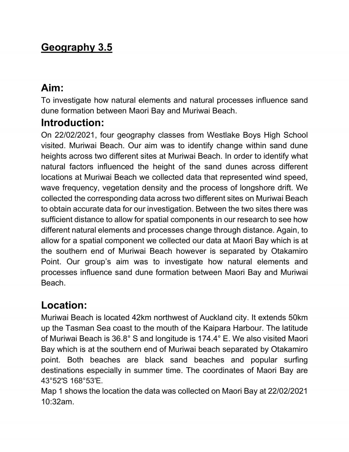 Geographic research - Excellence - Page 1
