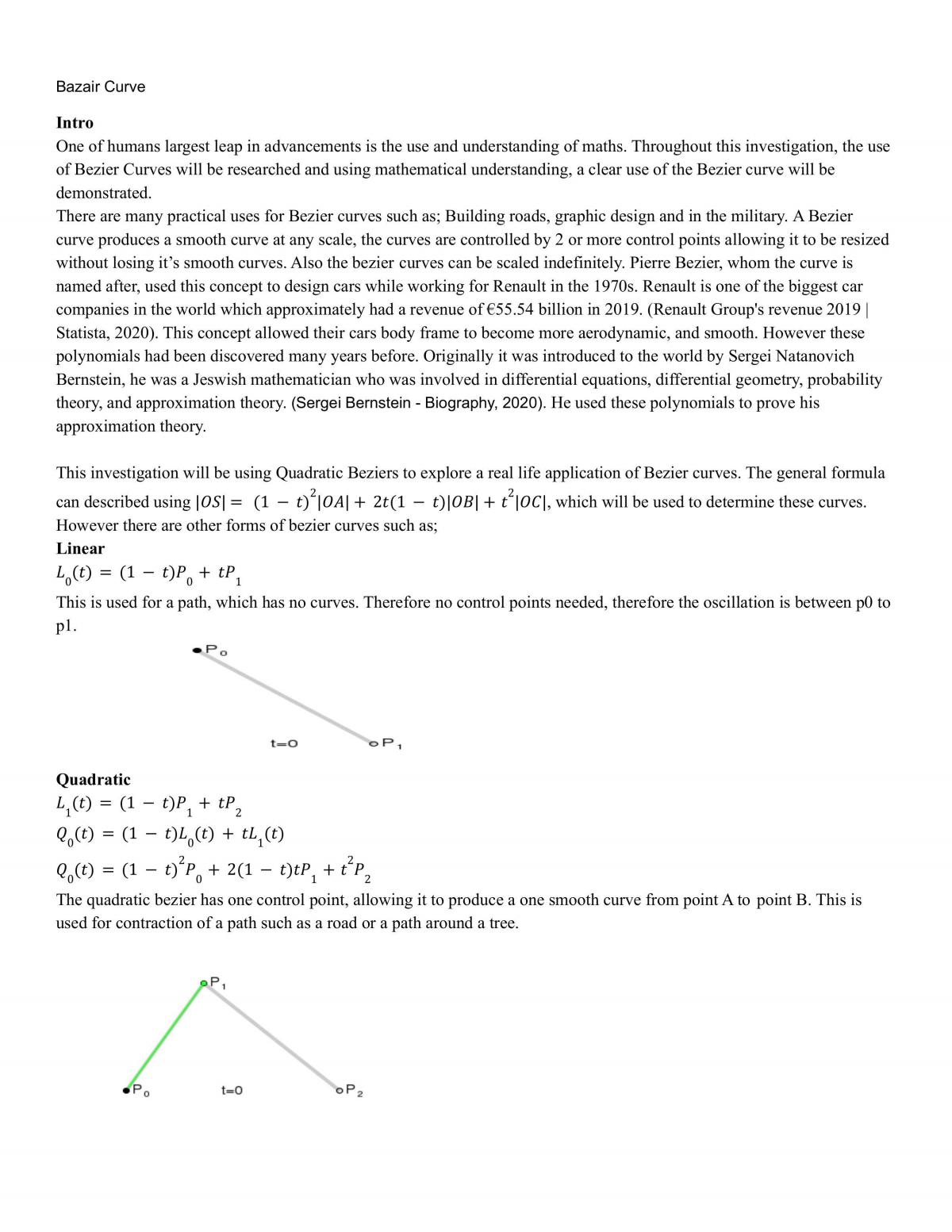 Bezair Curve - Page 1