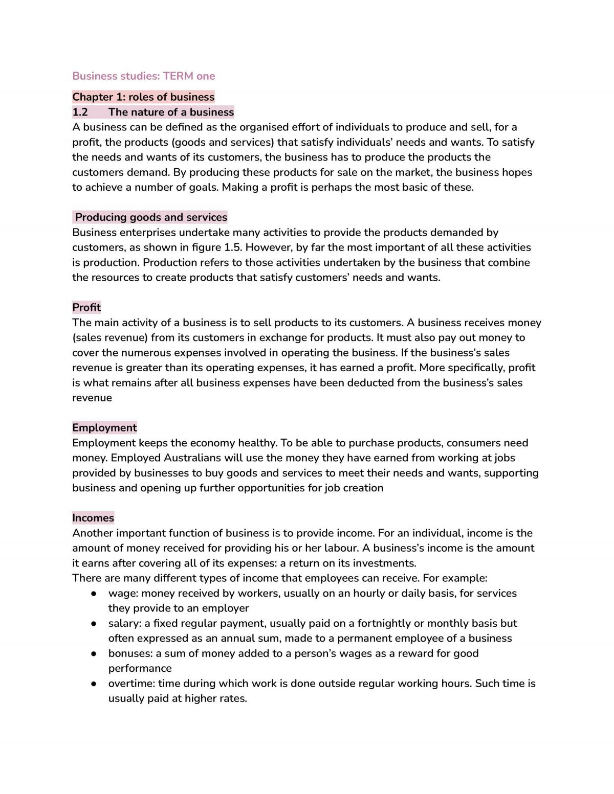 Complete Syllabus Notes - Page 1
