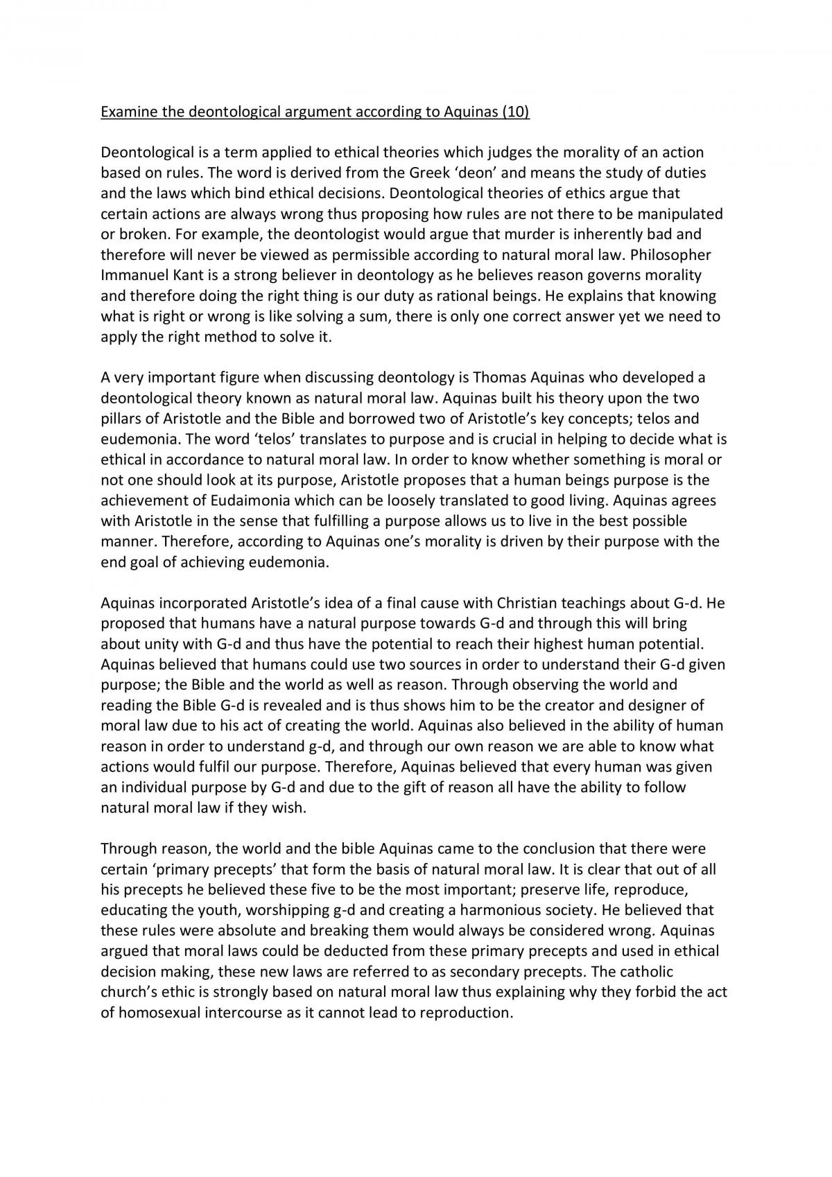 Ethics essays - Page 1
