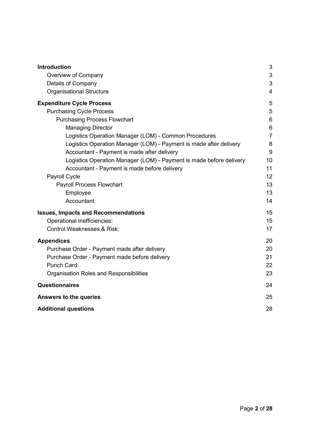 Accounting Info System Group Project (Purchase Cycle) - Page 1