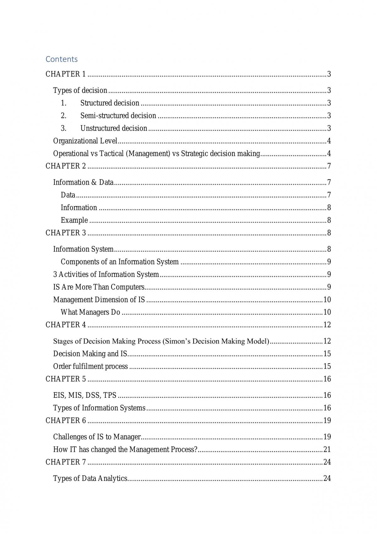 Management Information Systems - Page 1