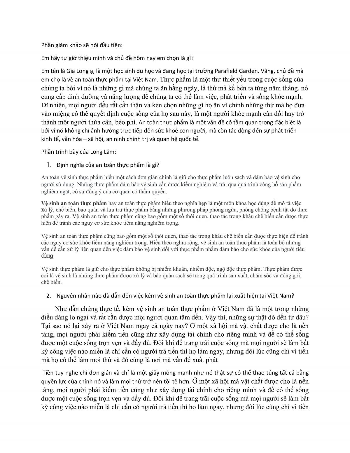 Oral presentation - Page 1