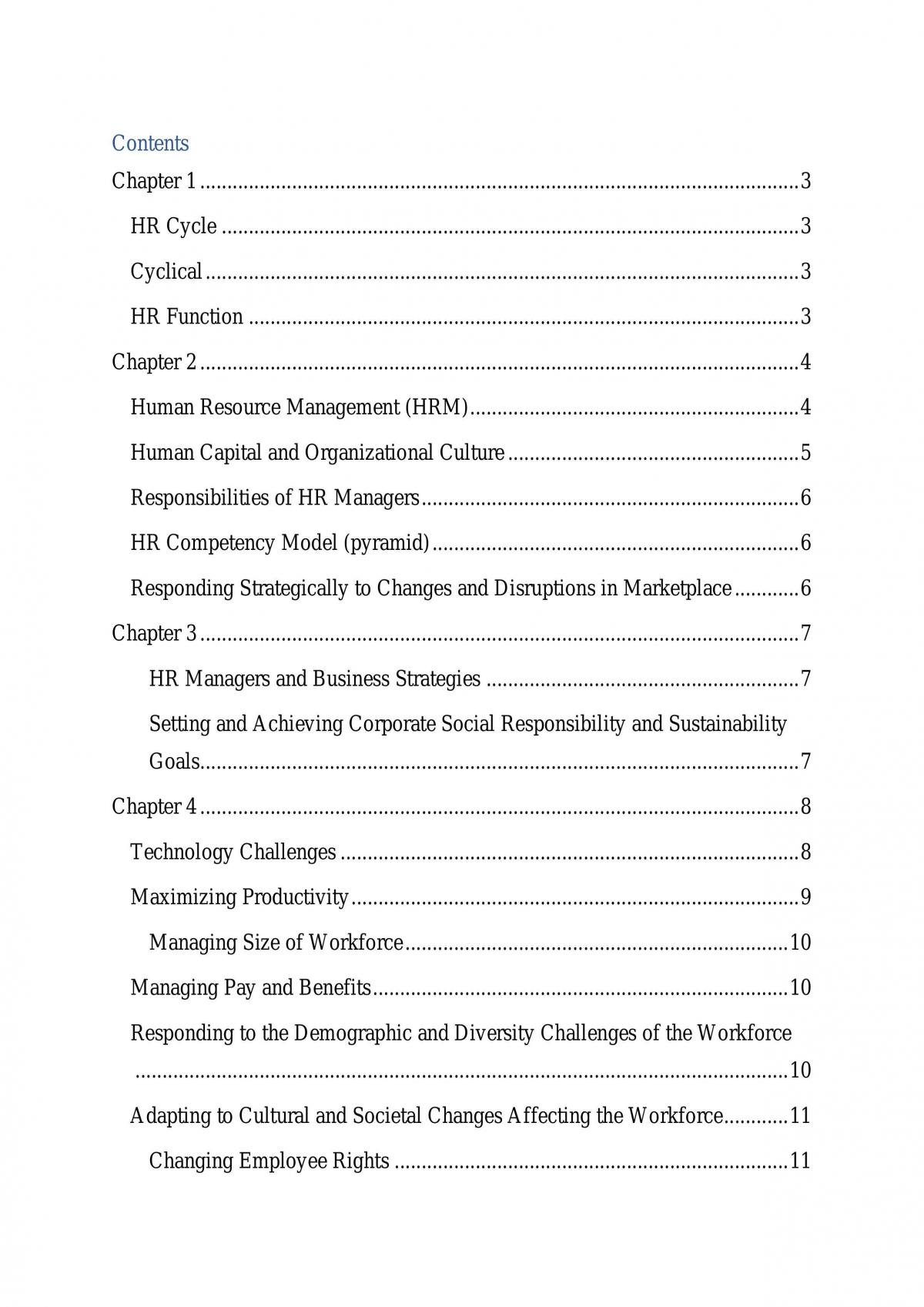 Principles of Human Resource Management - Page 1