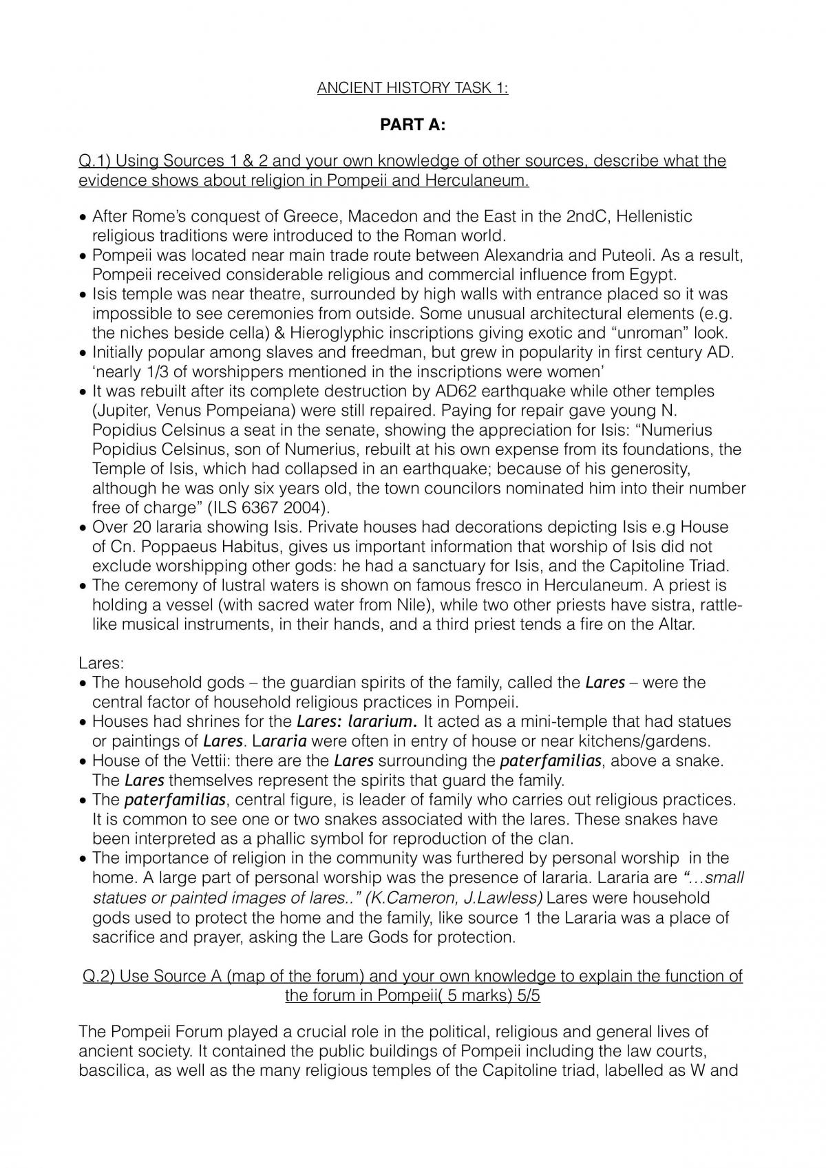 Assignment for Pompeii core - Page 1