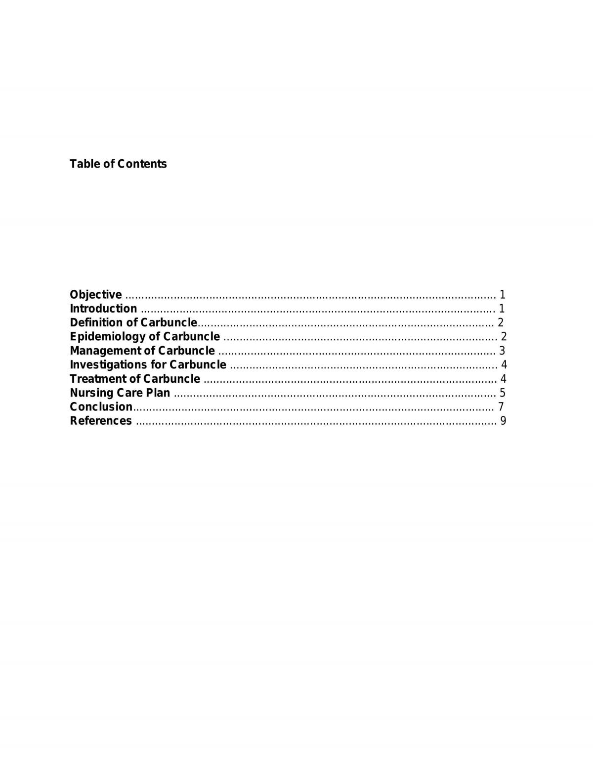 Carbuncle  - Page 1