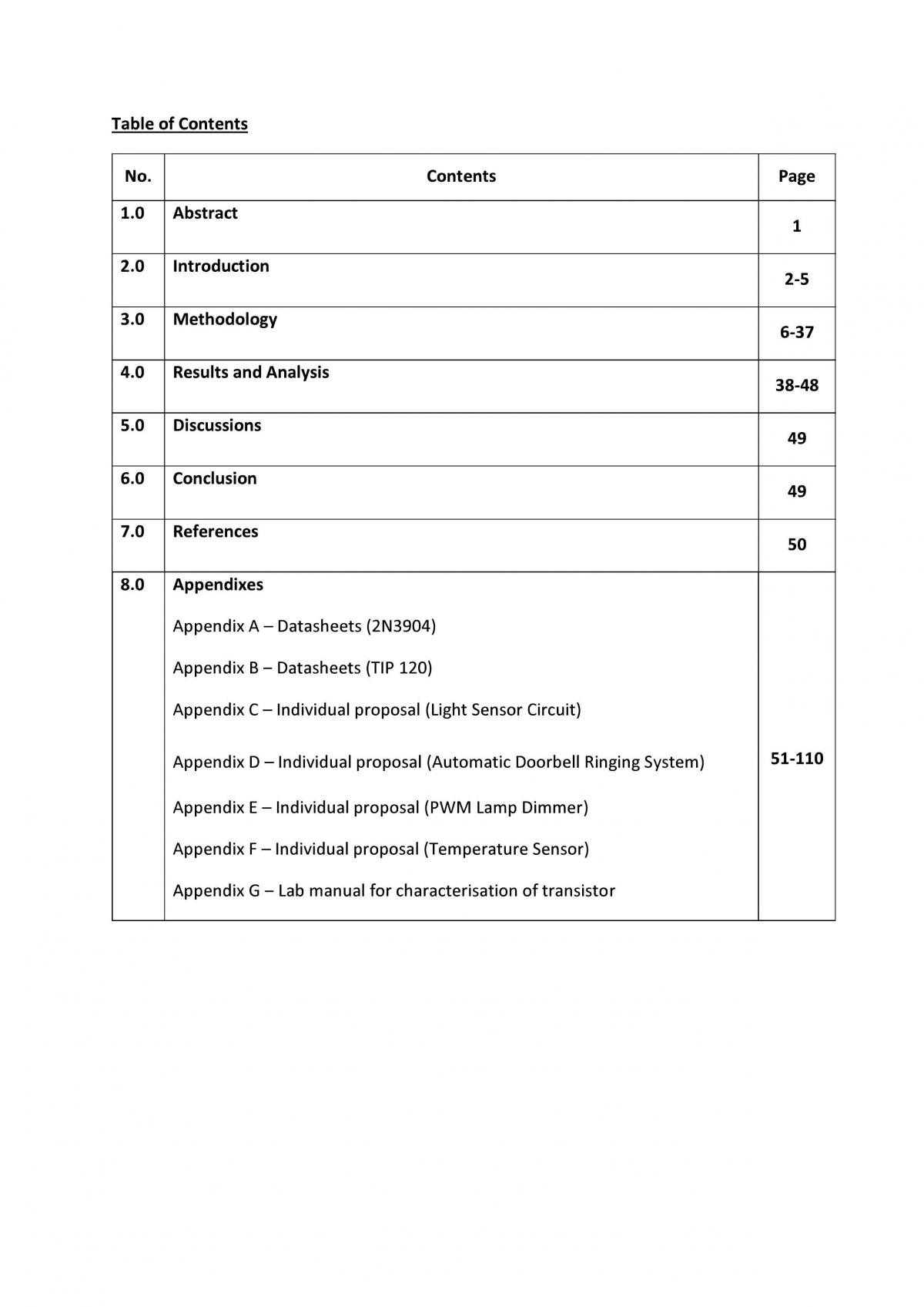 EEE125 Project Report-Darlington transistor circuit - Page 1