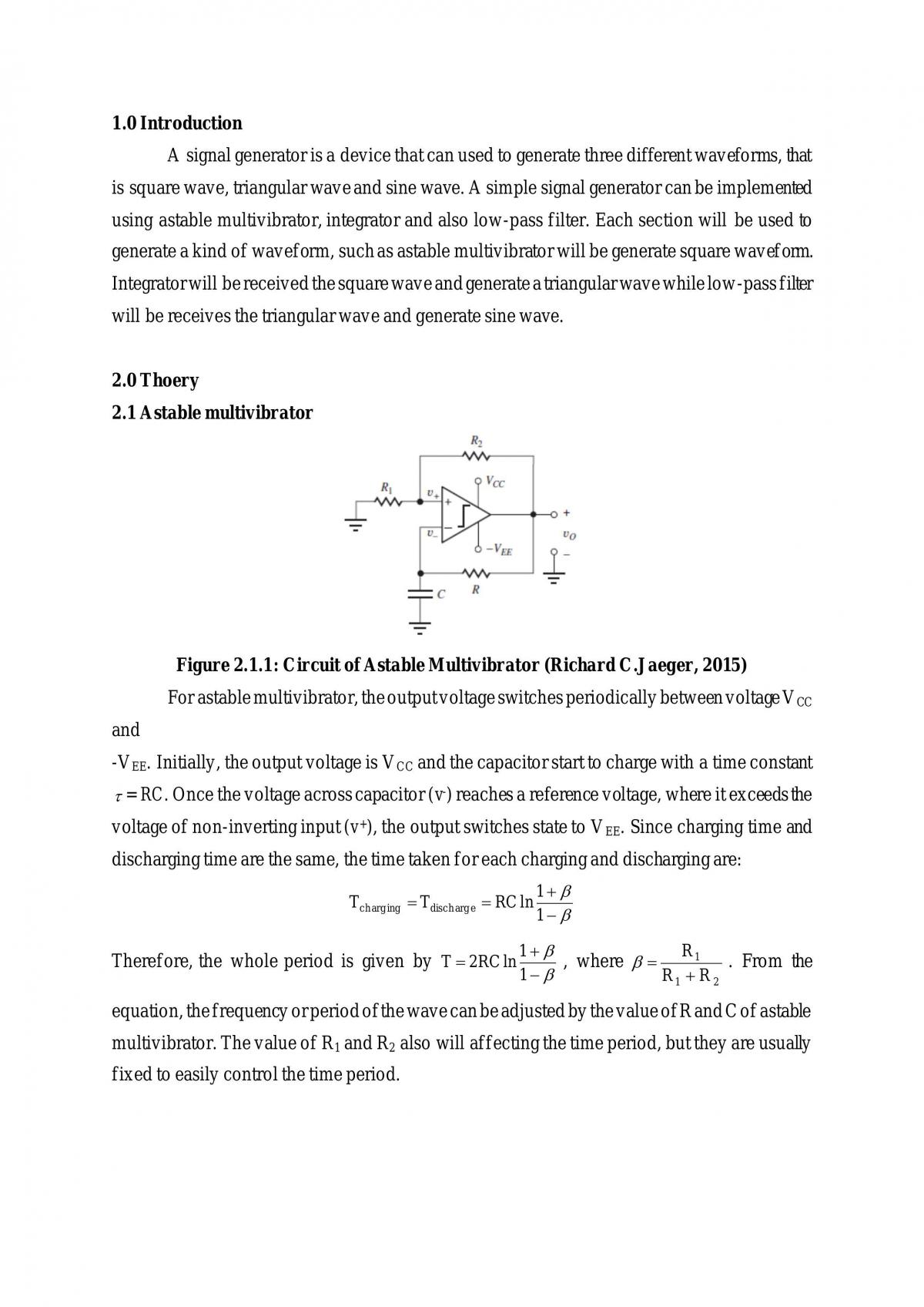 Signal Generator  - Page 1