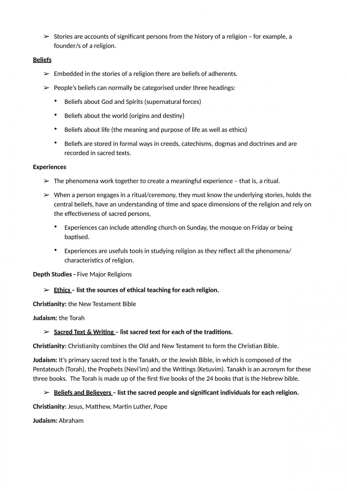 Studies of Religion II Preliminary - Page 3