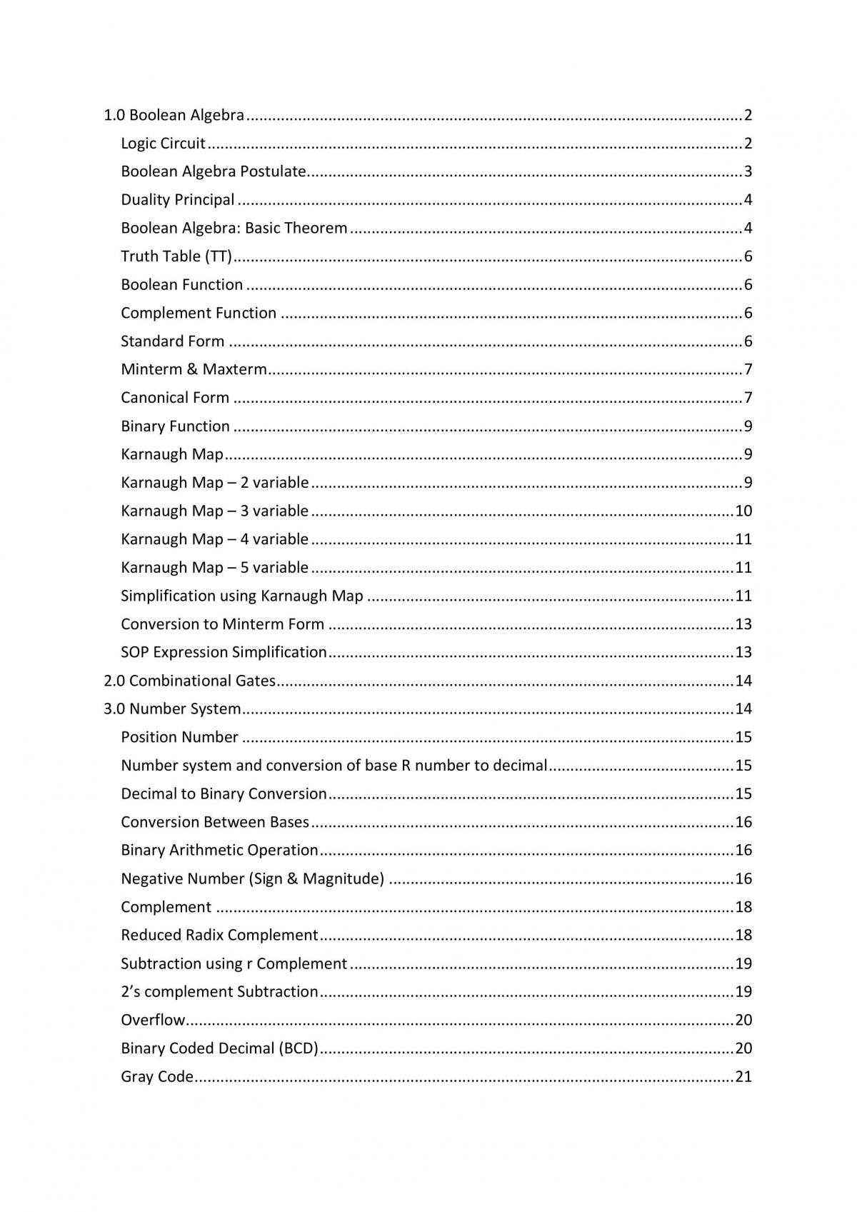 WIX1003 notes - Page 1