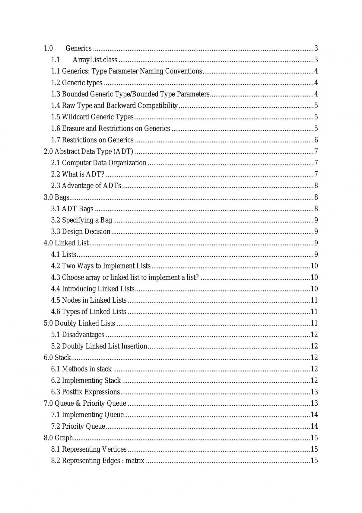 WIA1002 Complete study notes  - Page 1